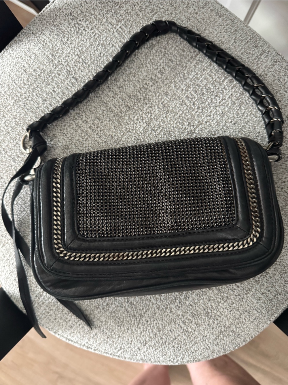y2k 2000s BCBGMAXAZRIA mini black vintage